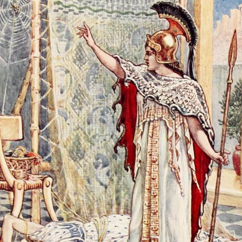 Кроссворд по мифу древней Греции «Арахна»