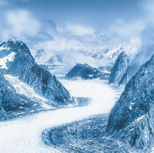 Ледники Аляски  на букву  Х