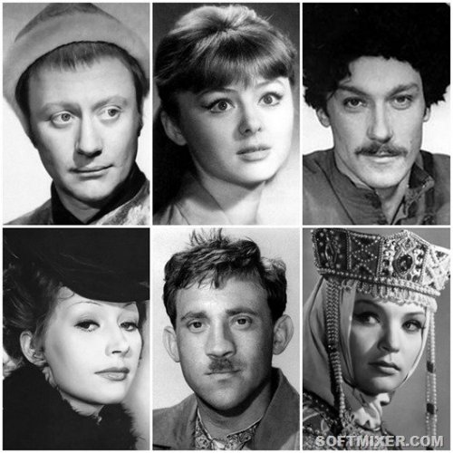 Советские актёры  на букву  videogolovolomki