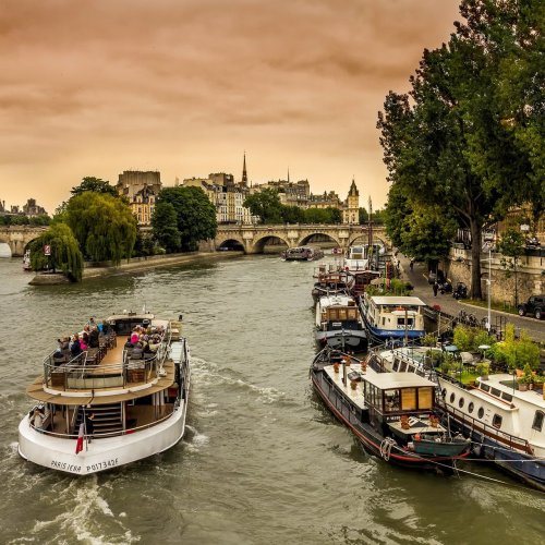 Пазл «Река Сена в Париже»