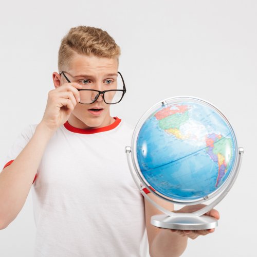 Тест по географии: Крутим глобус, отвечаем на вопросы
