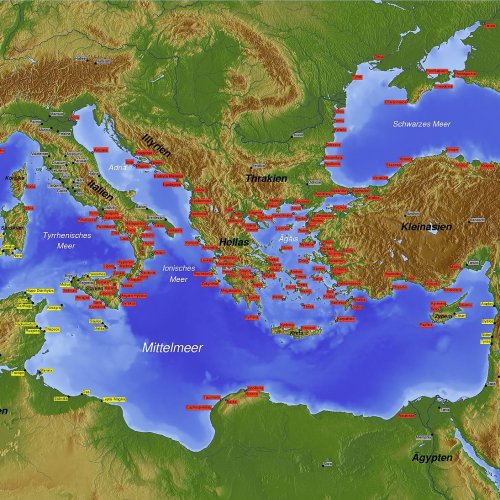 Тест «Греческая колонизация»