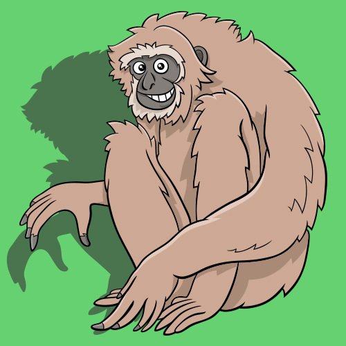 Видео головоломка: Угадай силуэт.  Найди тень обезьяны