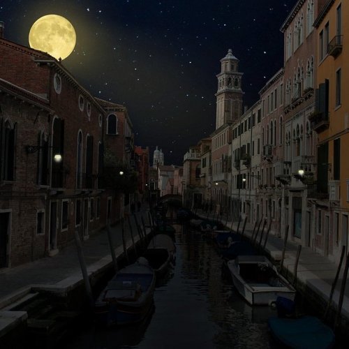 Близ мест, где царствует Венеция златая...