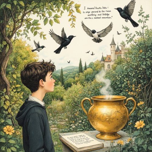 Кроссворд по сказке «Золотой горшок»