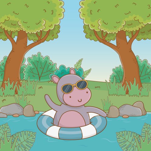 Кроссворд по сказке Сутеева «Бегемот, который боялся прививок»