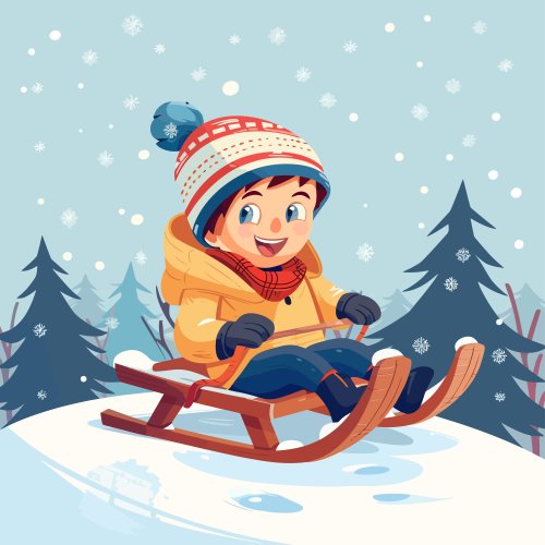 Кроссворд по рассказу Носова «На горке»