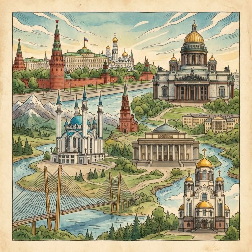 Кроссворд: Столицы регионов России