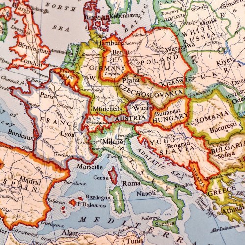 Кроссворд по географии: Европа