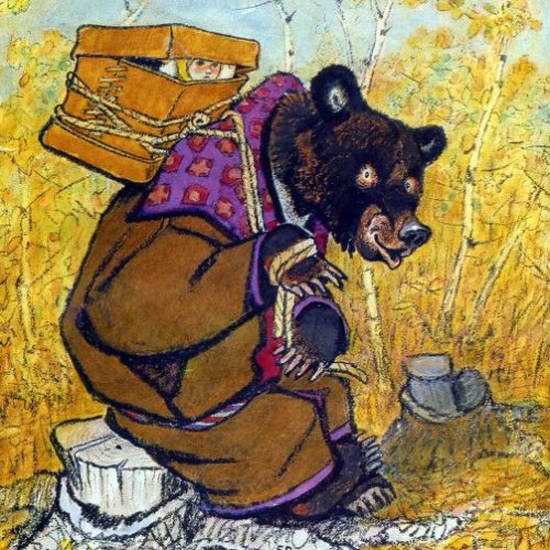 Список героев русской сказки «Маша и медведь»