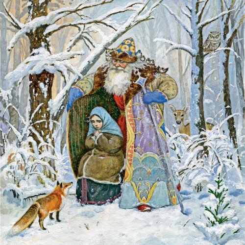 Список героев русской сказки «Морозко»
