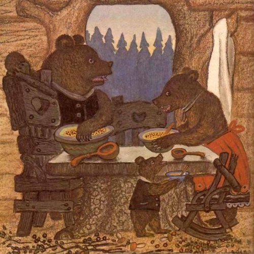 Список героев русской сказки «Три медведя»