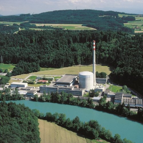 Атомная электростанция (АЭС) в Швейцарии  на букву  Б