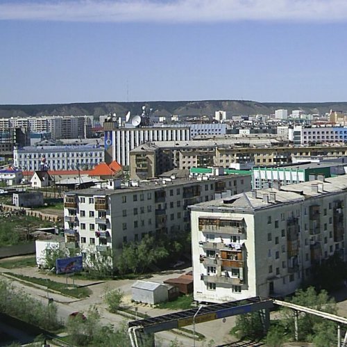Города Якутии  на букву  nonograms