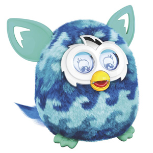 Furby с рисунком «голубая волна»