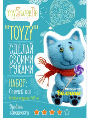 Toyzy Набор по валянию «Синий кот»