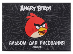 Альбом для детского творчества Angry Birds