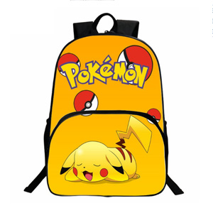 Желтый рюкзак с покемоном