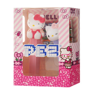 Игрушки с конфетами PEZ Hello Kitty 