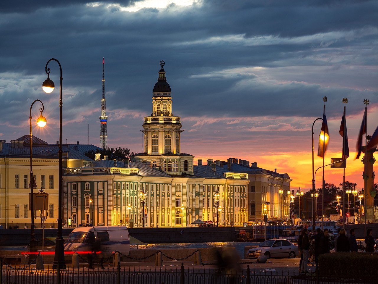 Пазл «Кунсткамера в Санкт-Петербурге»