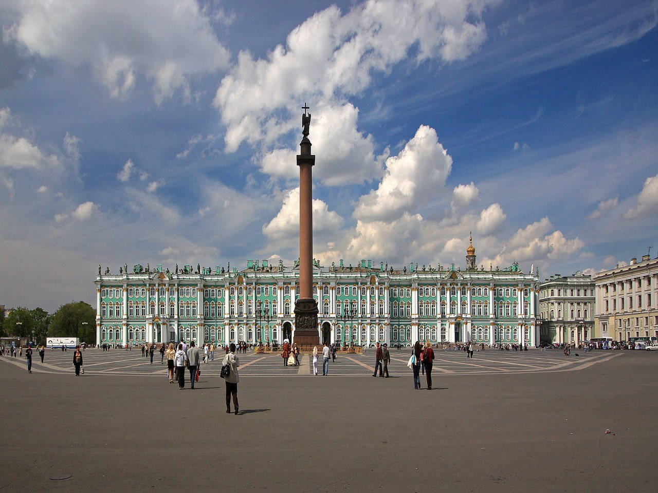 Пазл «Зимний дворец в Санкт-Петербурге»