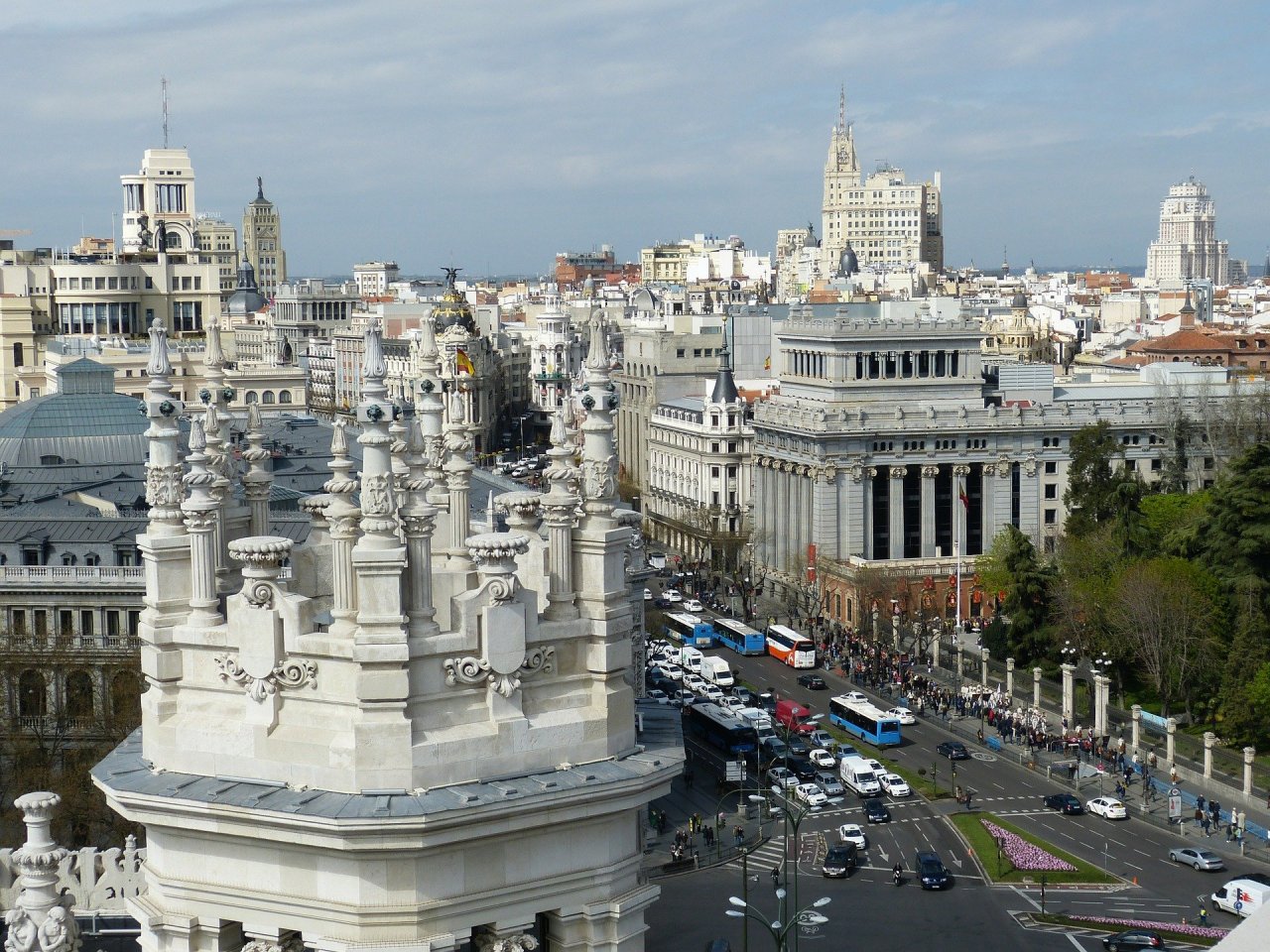 Пазл «Архитектура Мадрида»
