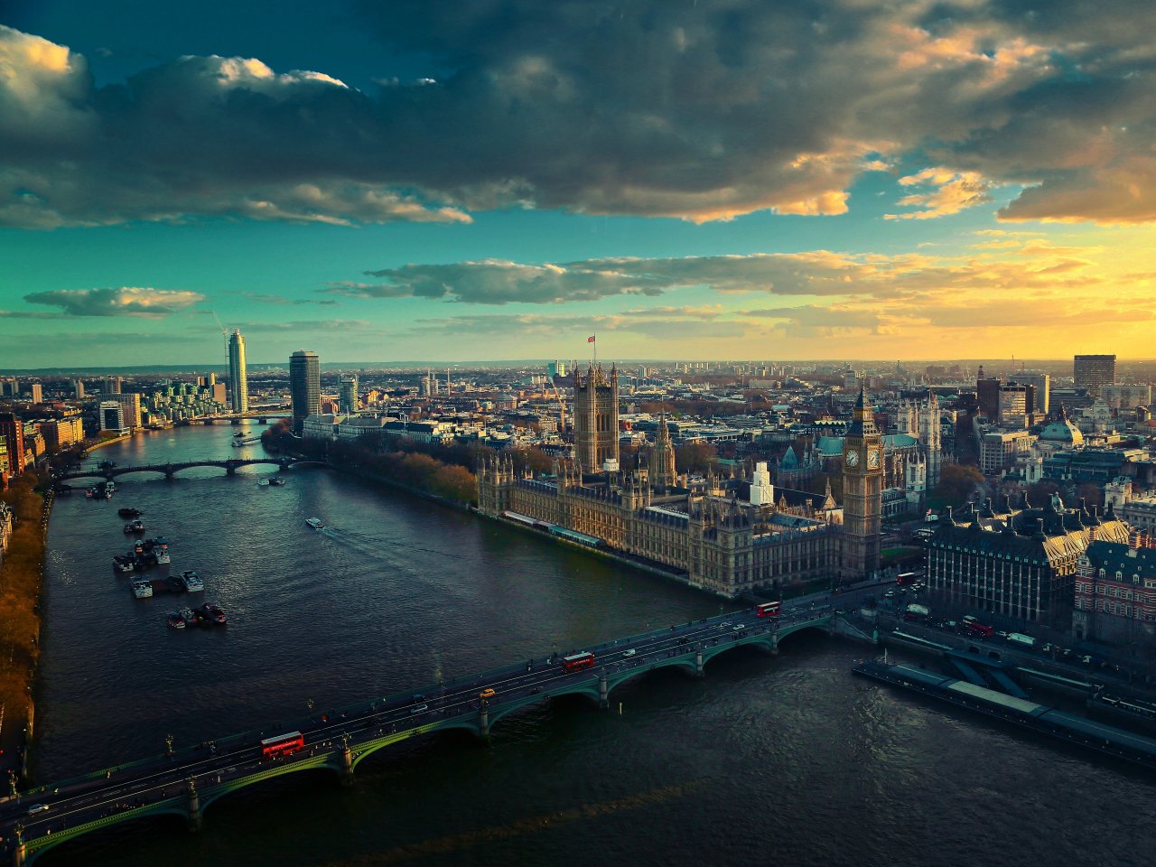 Пазл «Панорама Лондона»