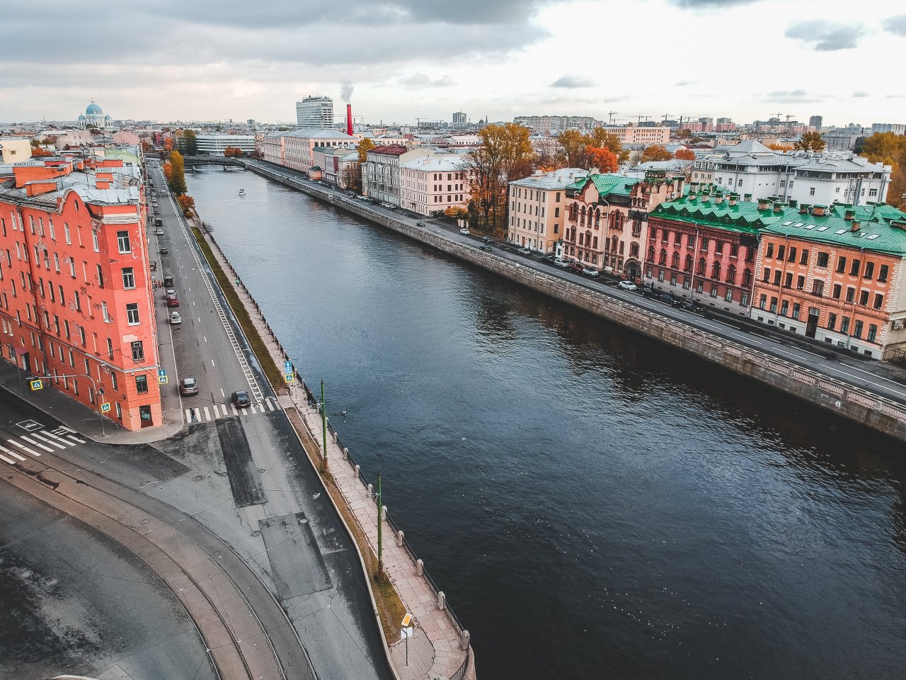 Пазл онлайн: Виды Санкт-Петербурга. Река Фонтанка