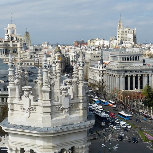 Пазл «Панорама Мадрида»