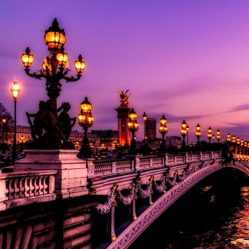 Пазл «Мост Александра III в Париже»