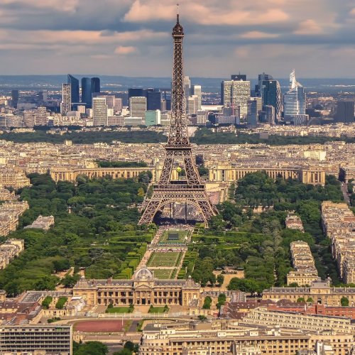 Пазл «Панорама Парижа»
