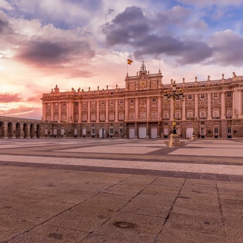 Пазл «Королевский дворце в Мадриде»