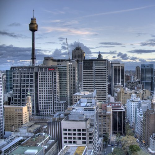 Пазл «Вид на город Сидней»