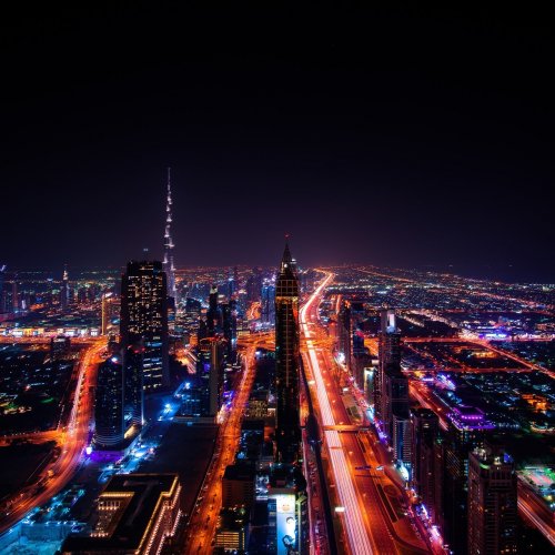 Пазл «Дубай: Огни большого города»