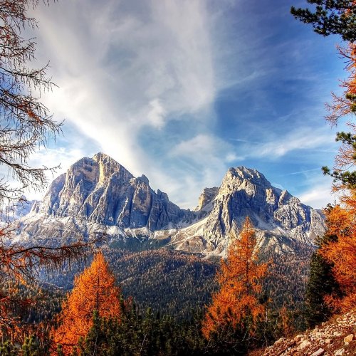 Пазл «Осенние горы»