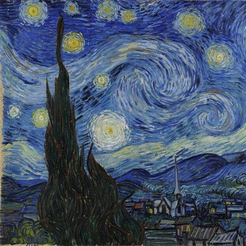 Тест по картине Ван Гога «Звёздная ночь»