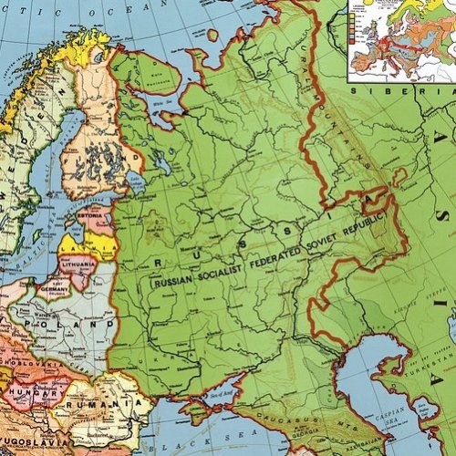 Тест по окружающему миру «Россия на карте»