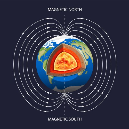 Тест по физике: Магнитное поле Земли (Перышкин, 8 класс)