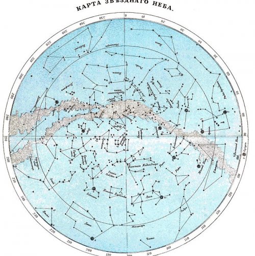 Тест по астрономии: Небесные координаты и звёздные карты (Воронцов-Вельяминов, 10-11 класс)