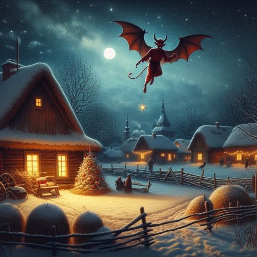 Радиоспектакль: Ночь перед Рождеством («Вечера на хуторе близ Диканьки»). Николай Гоголь.